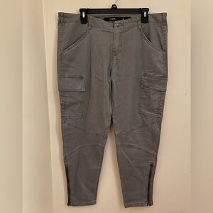 Gray Cargo Pants